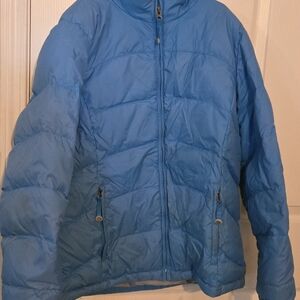 L.L. Bean Light Blue Women's Puffer Jacket
